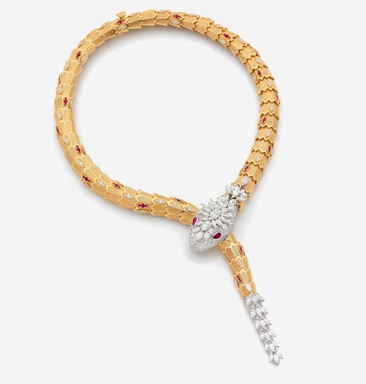 [Kincade Jewelry]HAUTE COUTURE GOLD SERPENTI NECKLACE