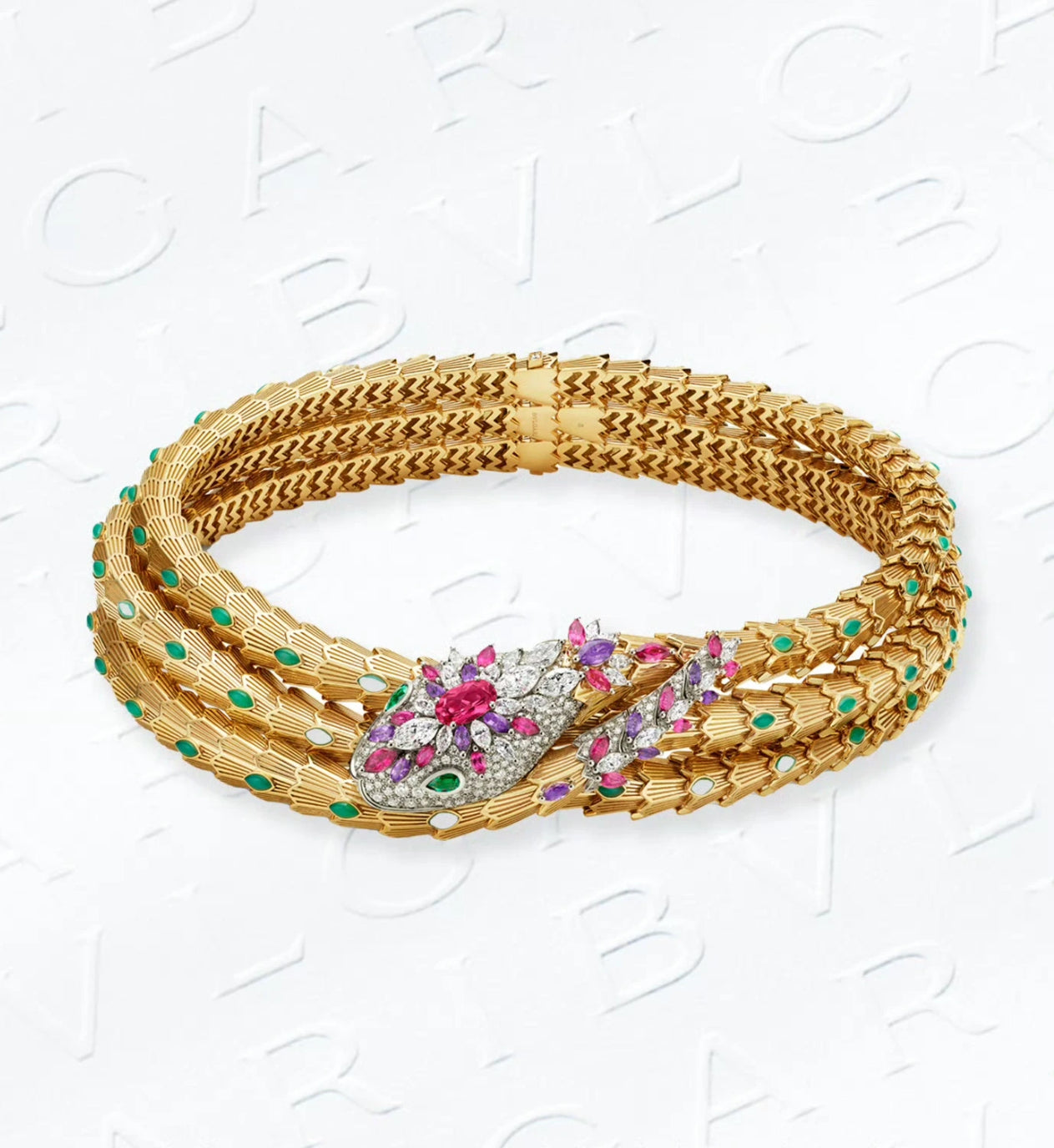 [Kincade Jewelry]HAUTE COUTURE GOLD SERPENTI NECKLACE
