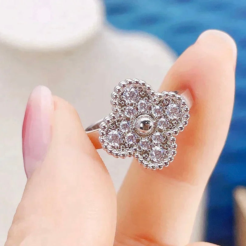 [Kincade Jewelrys]CLOVER DIAMOND RING