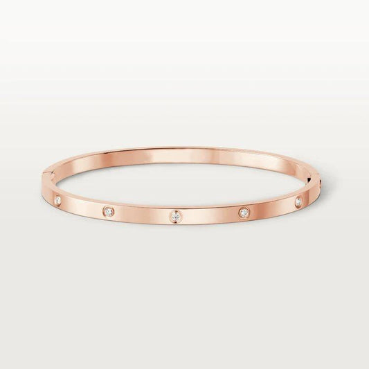[Kincade Jewelrys]LOVE BRACELET 3.65MM 10 DIAMONDS