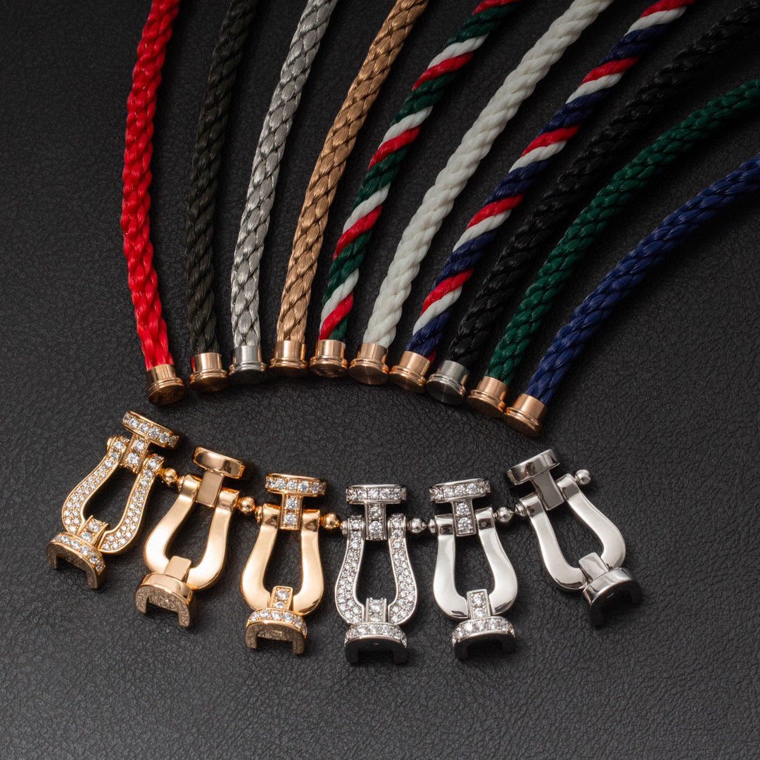 [Kincade Jewelrys]FORCE LARGE HORSESHOE NO DIAMOND BRACELET ROSE GOLD