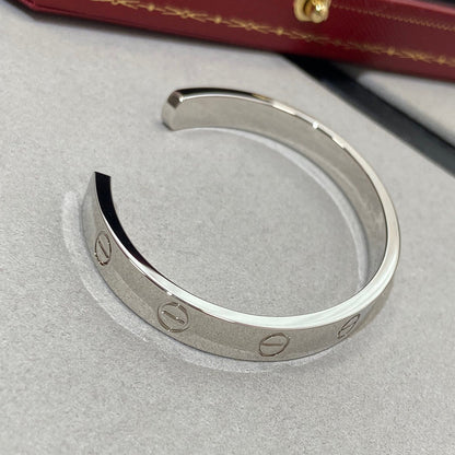[Kincade Jewelrys]LOVE BRACELET 6.1MM 1 DIAMOND OPEN CUFF