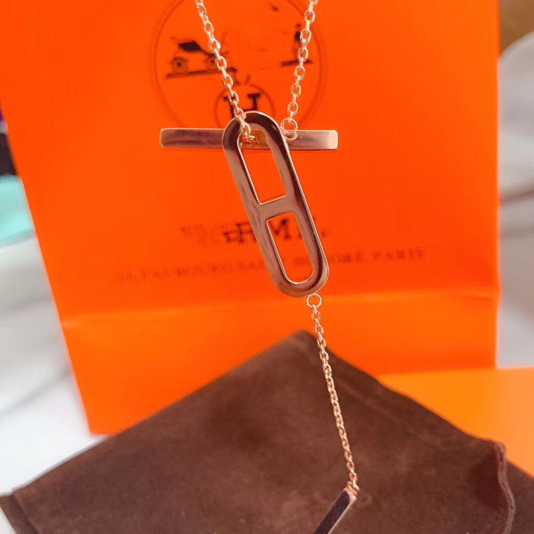 [Kincade Jewelrys]HM NECKLACE PLATINUM ROSE GOLD DIAMOND