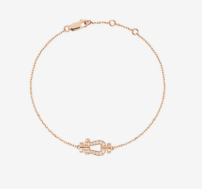 [Kincade Jewelrys]FORCE 10 FULL DIAMOND BUCKLE CHAIN LINK MINI MODEL