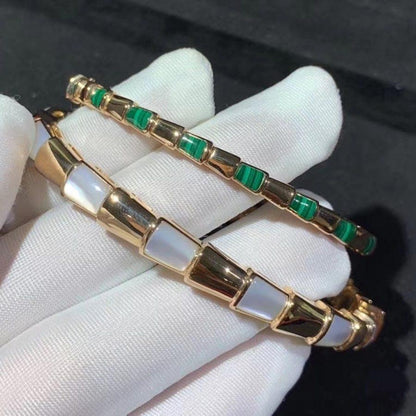 [Kincade Jewelrys]SERPENTI BRACELET PINK GOLD MOP