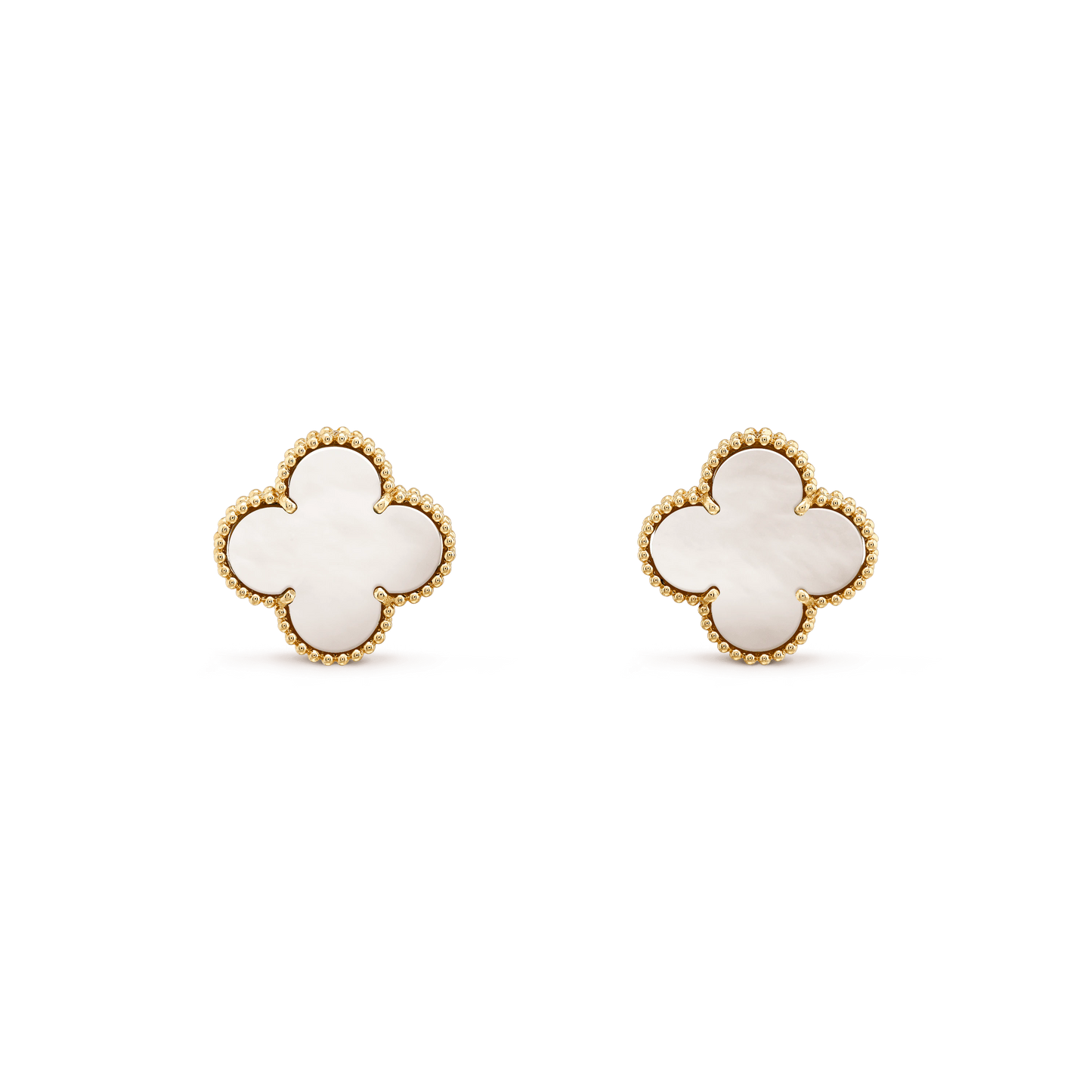 [Kincade Jewelrys]CLOVER MINI GOLD EARRINGS