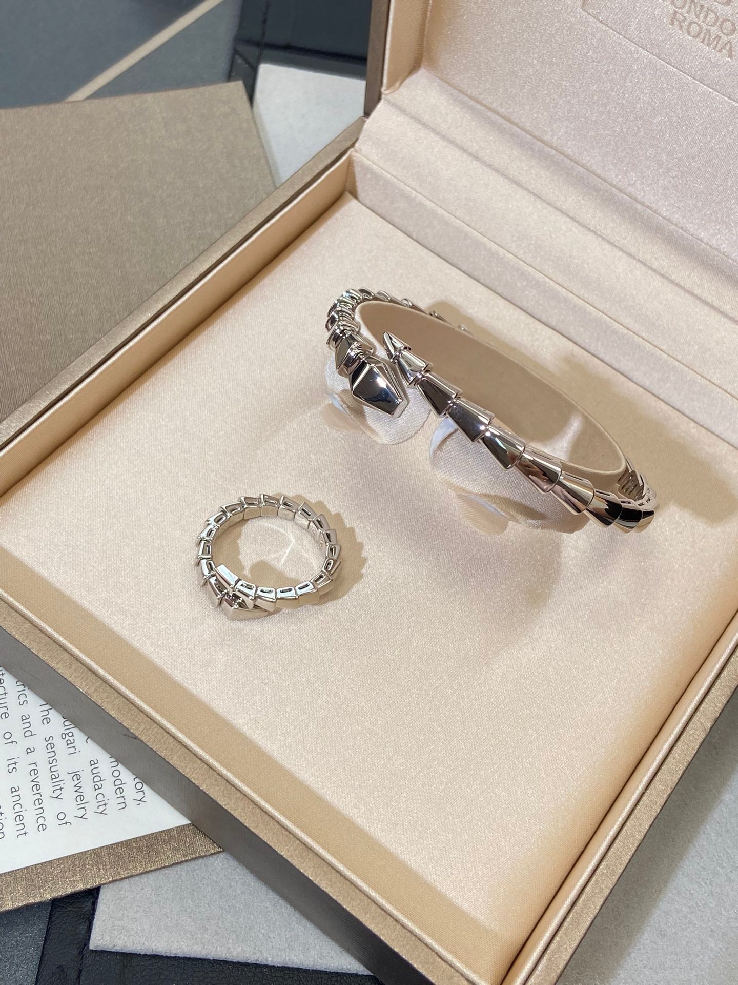 [Kincade Jewelrys]SERPENTI VIPER SILVER BRACELET